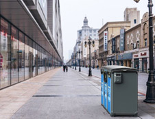 江蘇萬德?！爸悄芾啊蓖七M垃圾分類