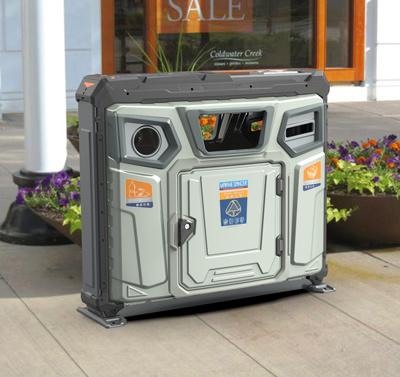 120L智能三分類(lèi)果皮箱